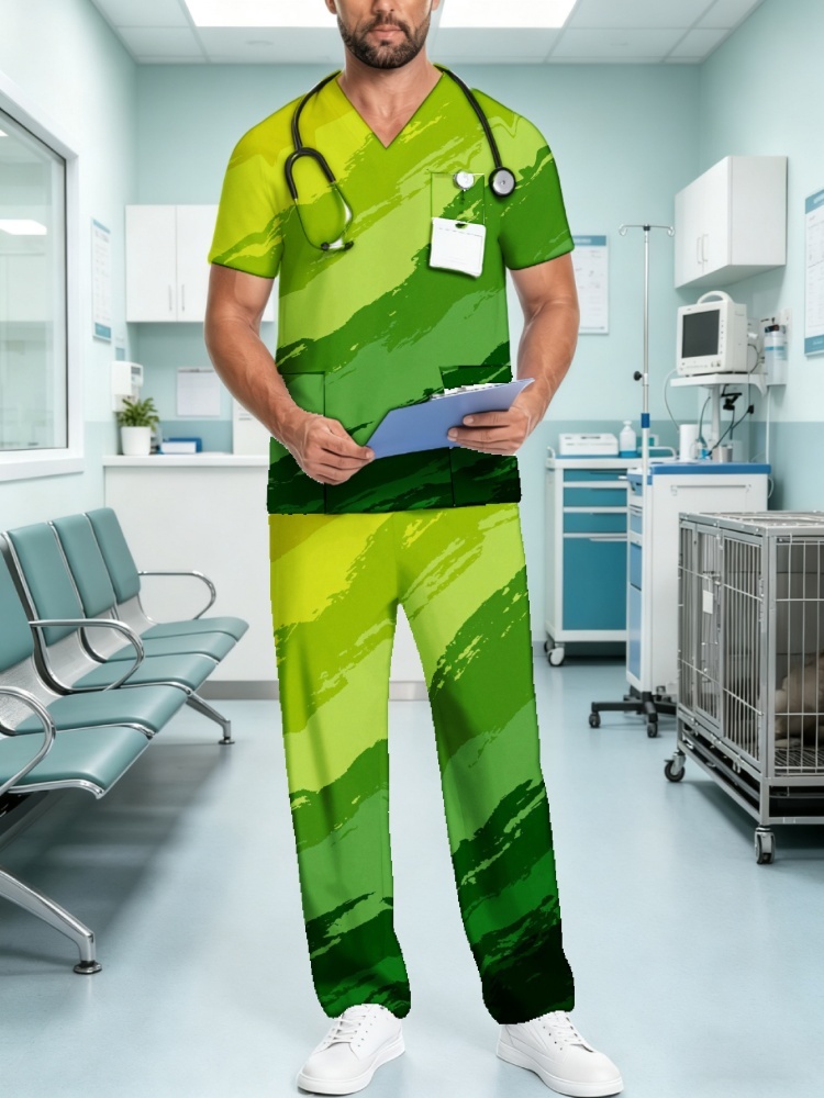 3D Printing For Medical - Hete Aanbieding Heren Geprinte Medische Scrubs
