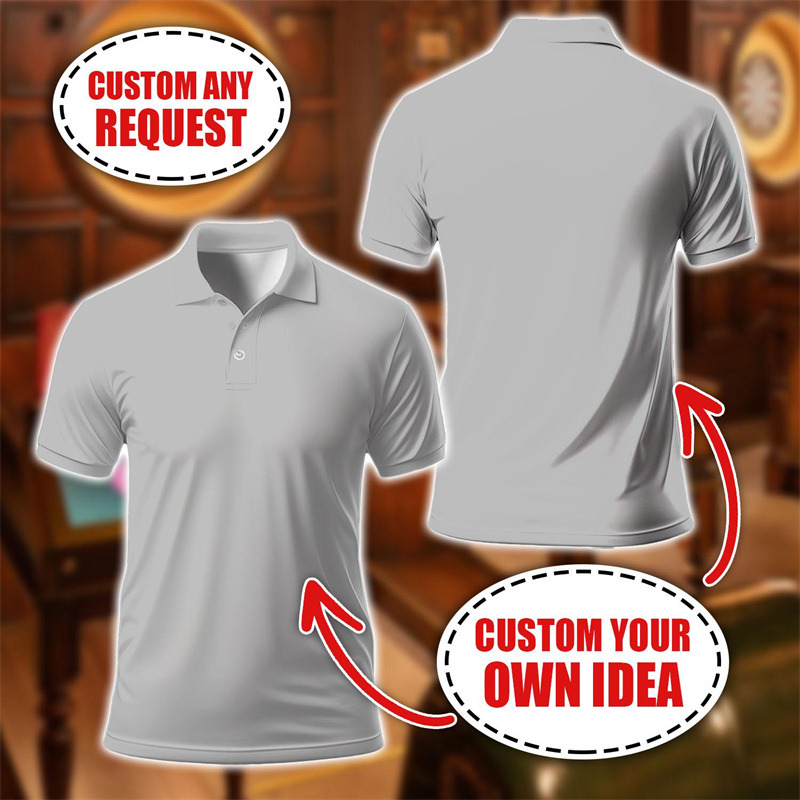 3D Printing Requests - Gepersonaliseerd op maat gemaakt poloshirt, op