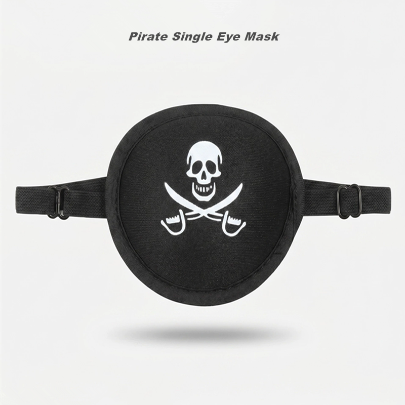 3D Printing Mask - Piratenstijl 3D oogmasker met één oog,