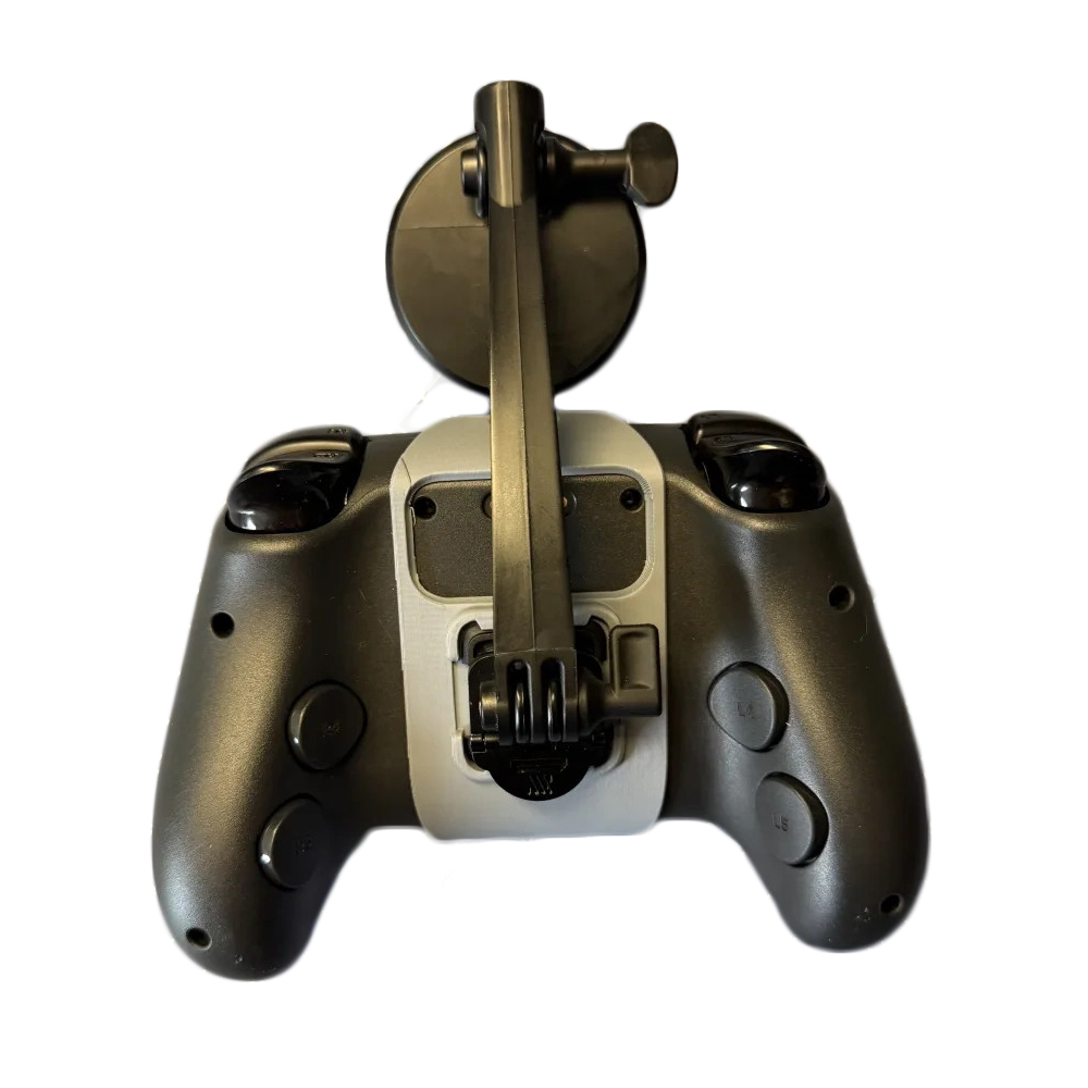 3D Printing Grip - Base grip Back Mount voor Steam