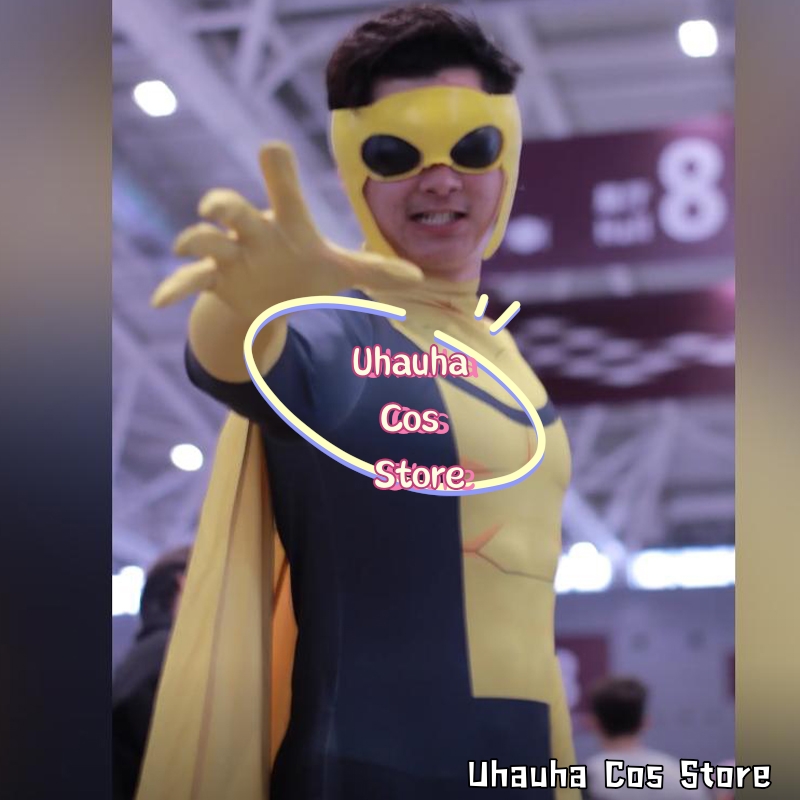 3D Printing Mask - SUGOI COS*/Invincible Seizoen 4 Cosplay Blue