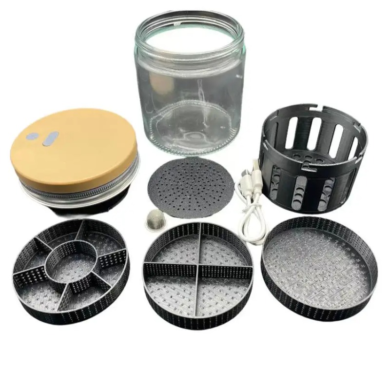 3D Printing Process - 3D-printende micrometer-wasmachine, oliewasmachine, stille en olievrije