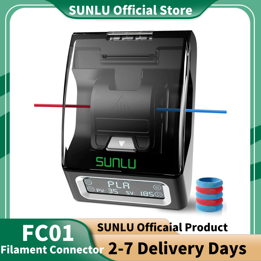 3D Printing Nylon Filament - SUNLU FC01 Filamentconnector Snelle verwarming 3D-printfilament