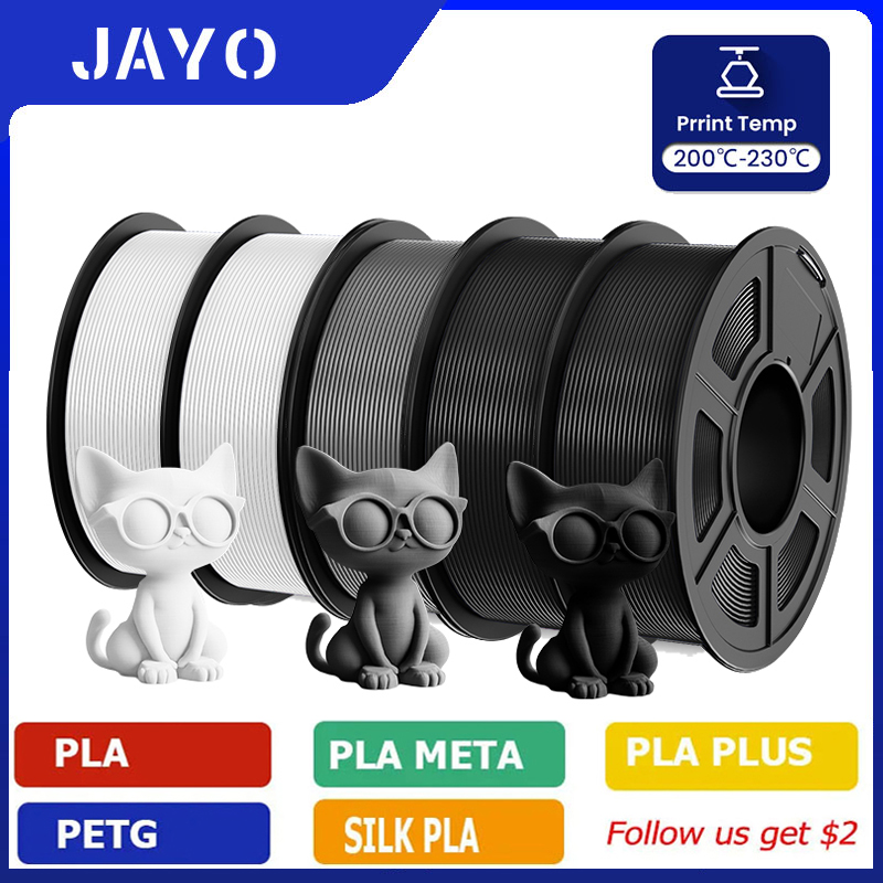 3D Printing Nylon Filament - JAYO 5 Rolls PLA/PLA Plus/petg/ABS/TPU/PLA meta/PLAYG/HS-PLA