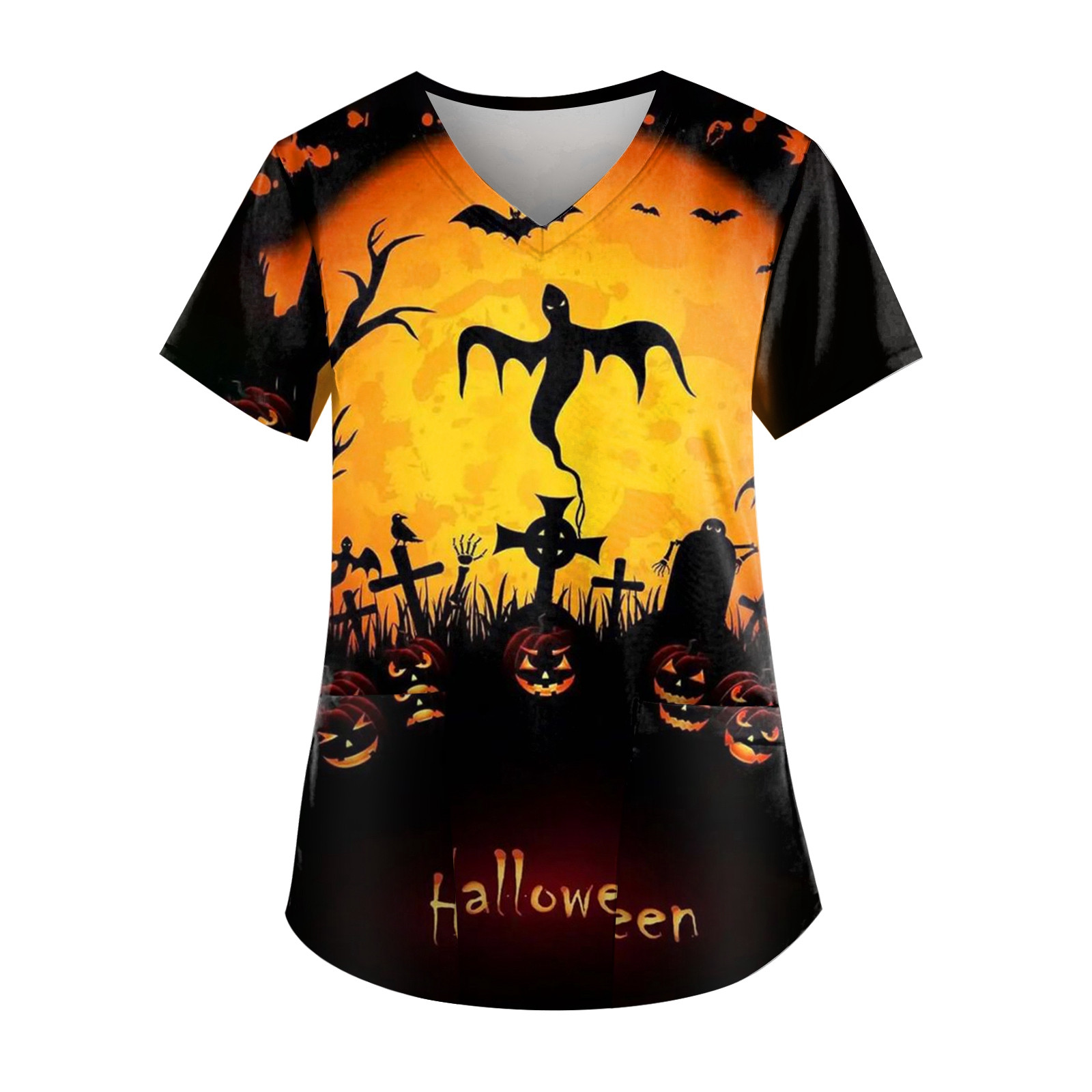 Halloween Bat Patroon T-shirt  - 3D Printing For Medical recensie en prijs