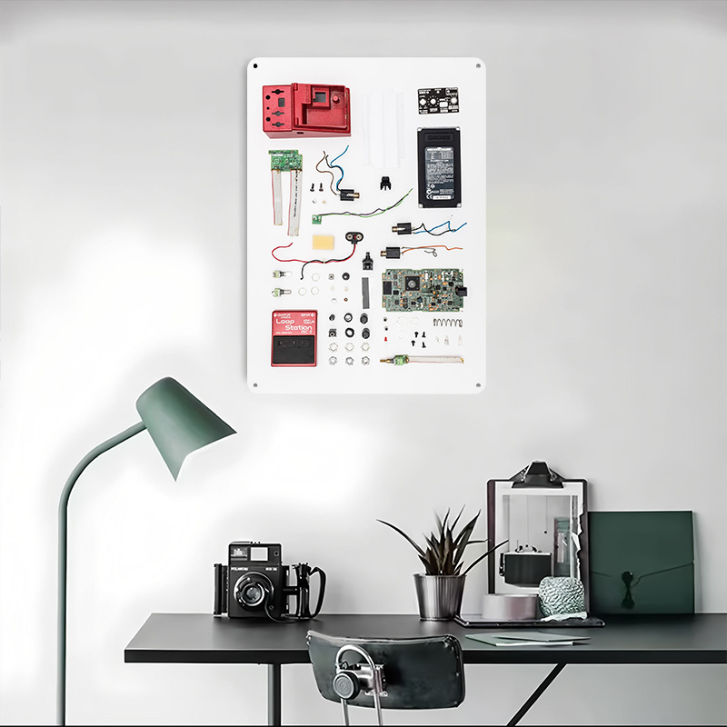 Rode Loop Pedal Poster Retro 3 - 3D Printing Wall Loops recensie en prijs