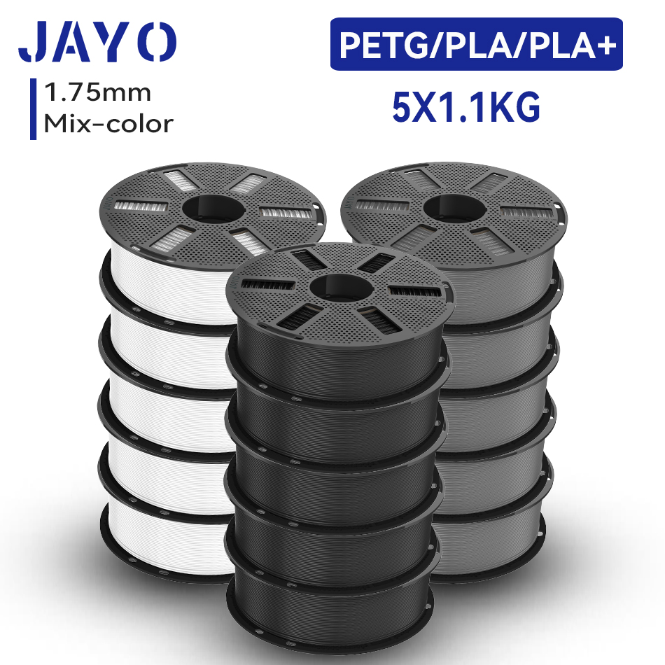 JAYO 3D PETG/PLA/PLA PLUS Prin - 3D Printing Nylon Filament recensie en prijs