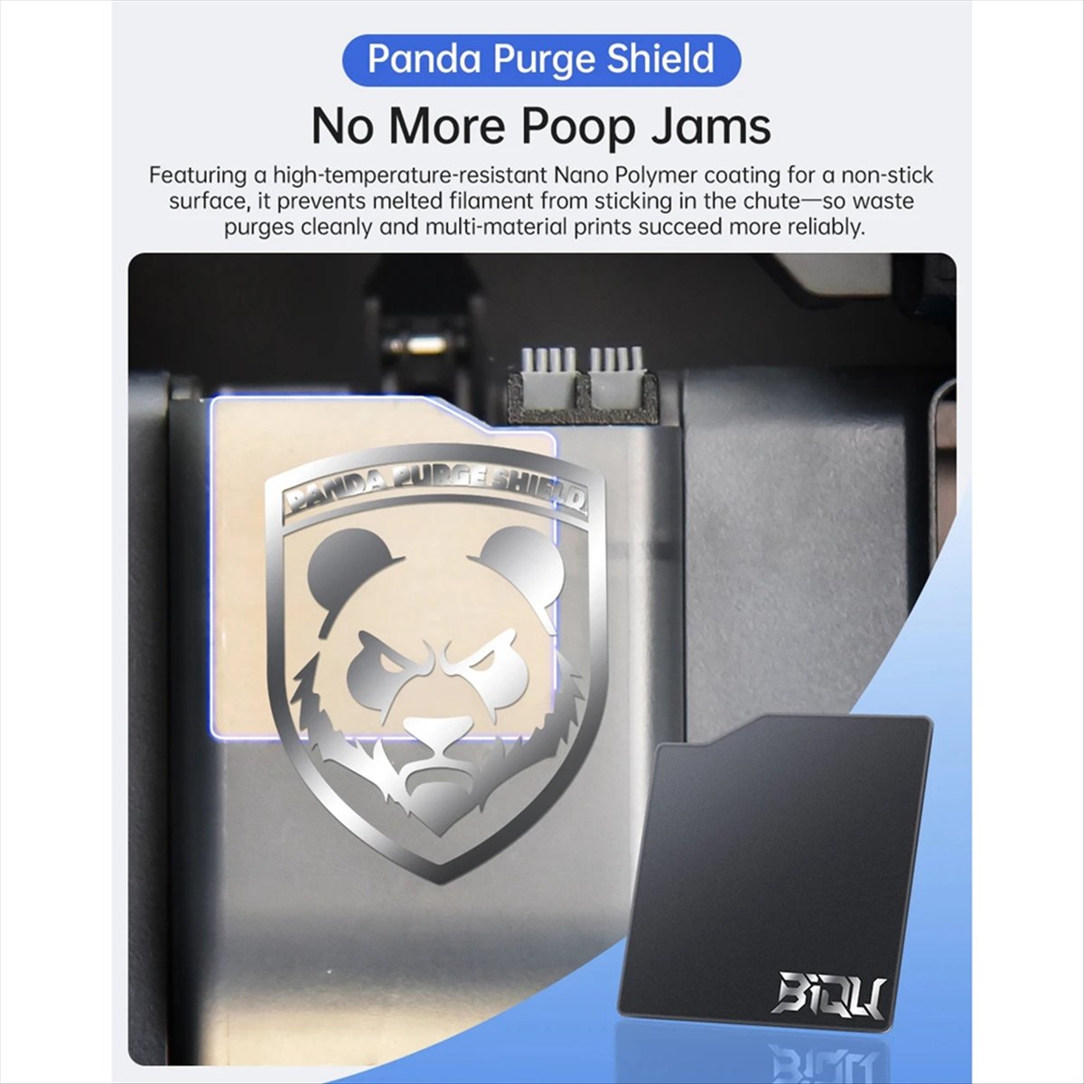 L70A BIQU Panda Purge Shield S - 3D Printing Process recensie en prijs