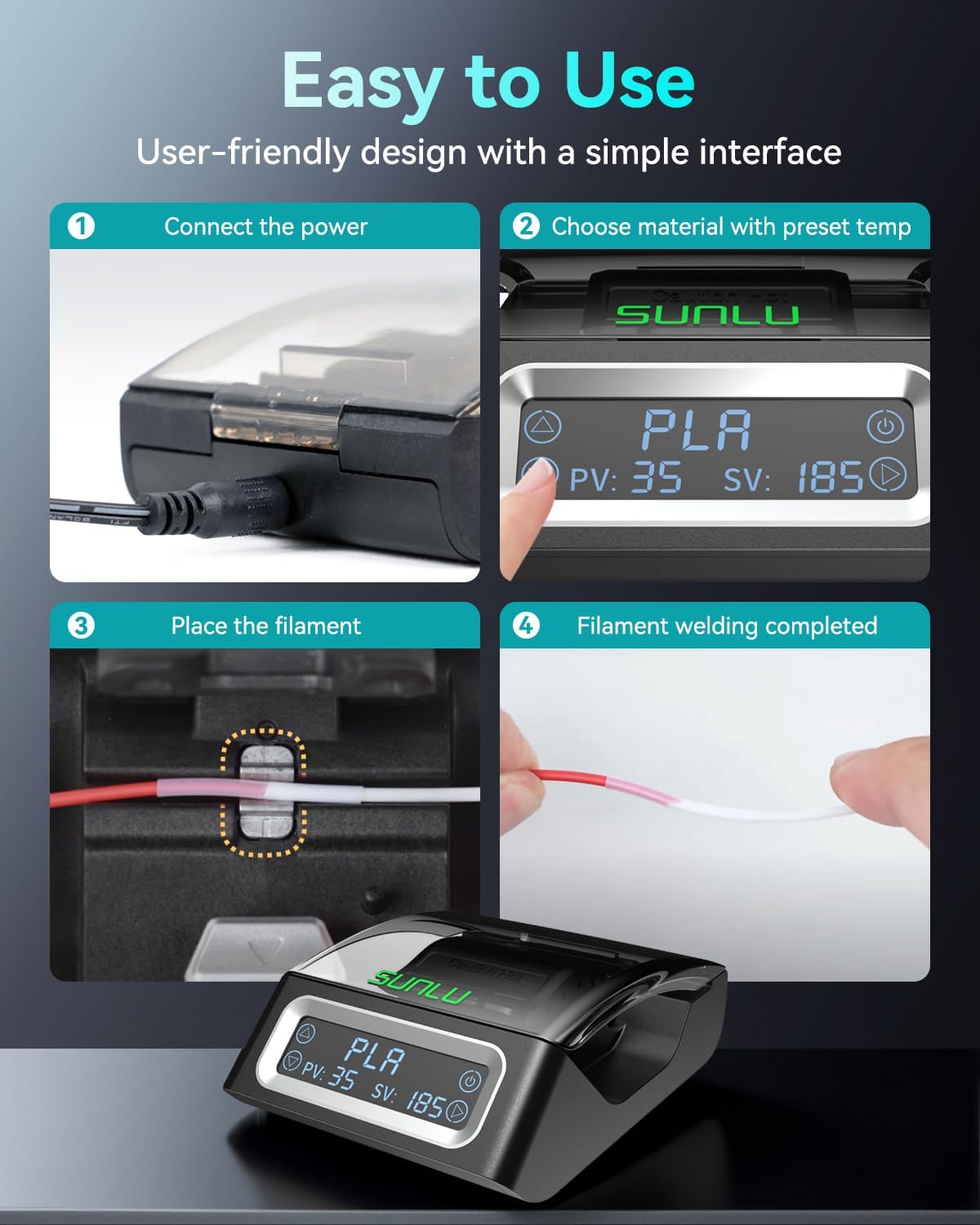 SUNLU FC01 Filament Connector  - 3D Printing Process recensie en prijs