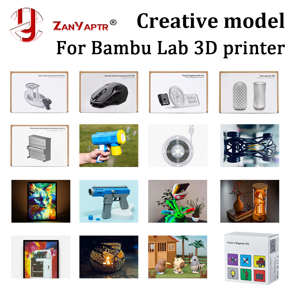 Voor Bambu Lab DIY Creatieve M - 3D Printing Process recensie en prijs