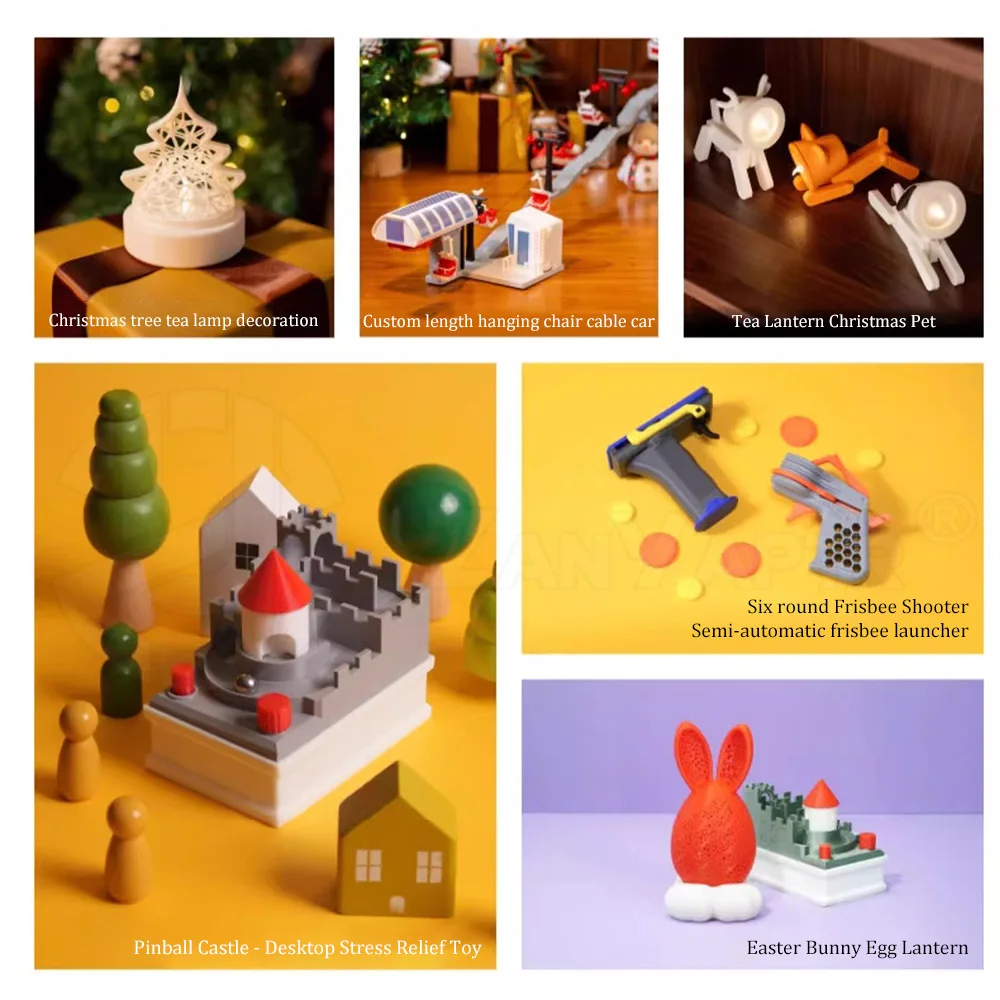 Voor Bambu Lab DIY Creatieve M - 3D Printing Process recensie en prijs
