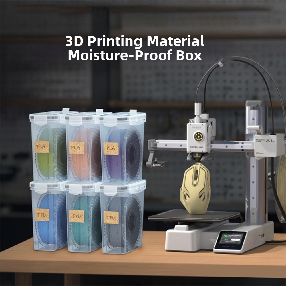 Transparante filamentcontainer - 3D Printing For Medical recensie en prijs