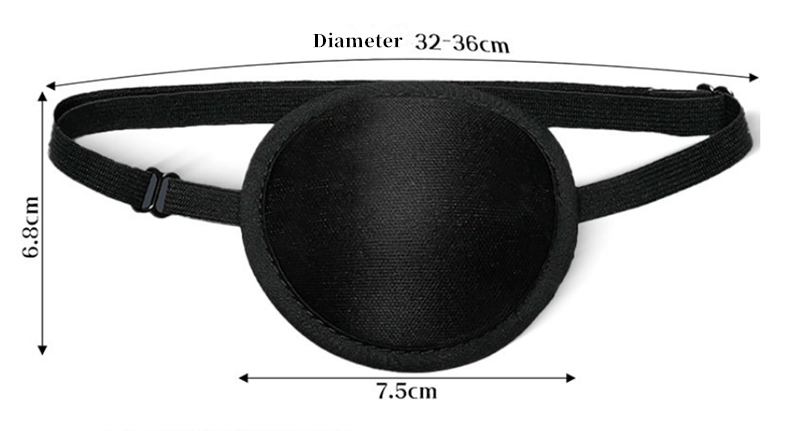 Piratenstijl 3D oogmasker met  - 3D Printing Mask recensie en prijs