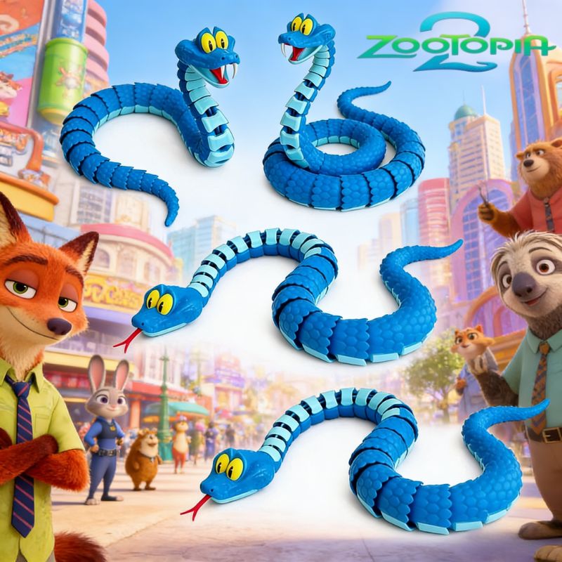 30cmGareth Snake: Gezamenlijk  - 3D Printing Simulator recensie en prijs