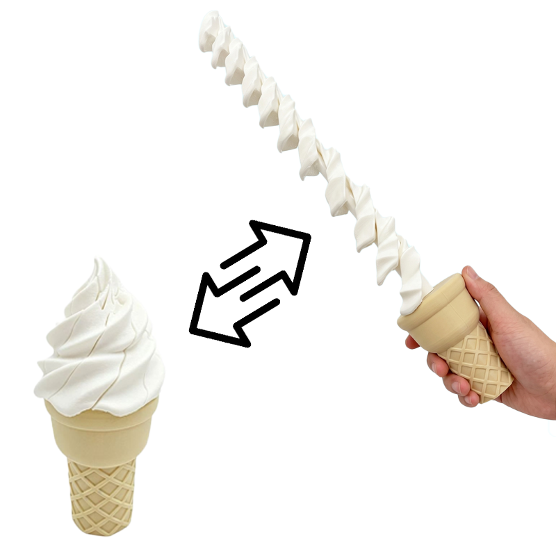 3D-printen van ijsroom Retract - 3D Printing Model recensie en prijs