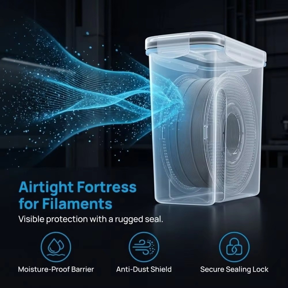 Transparante filamentcontainer - 3D Printing For Medical recensie en prijs