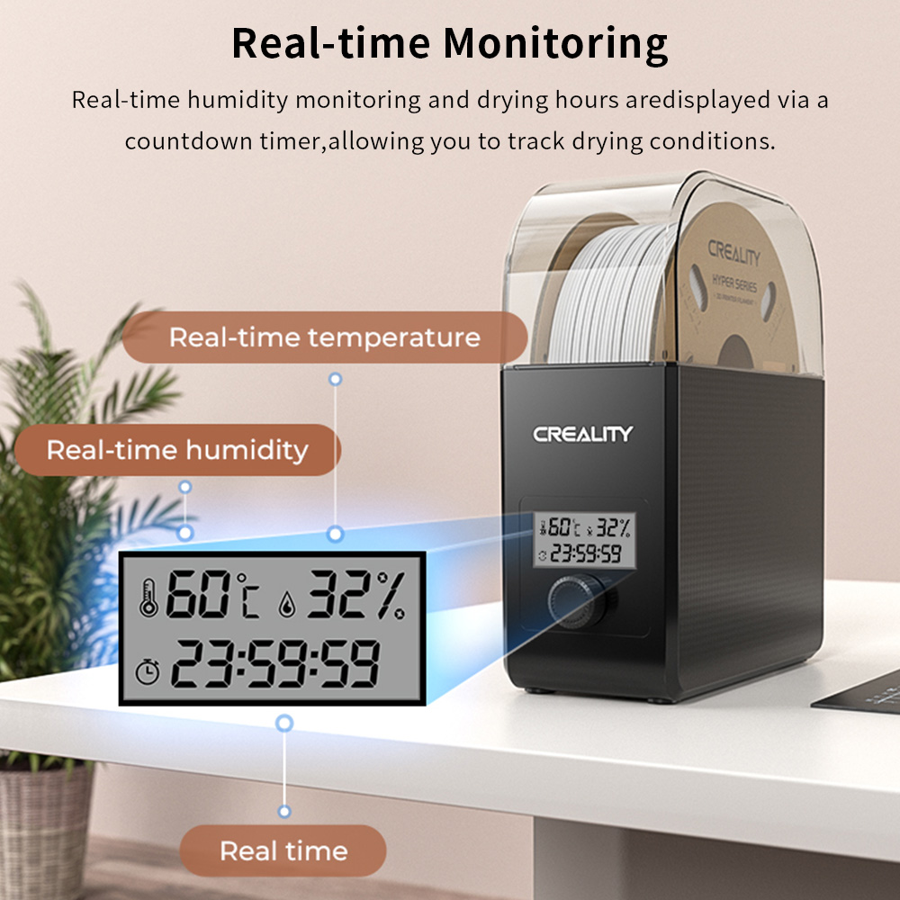 Creality Filament Droger Upgra - 3D Printing Nylon Filament recensie en prijs