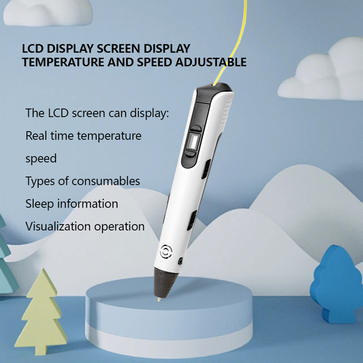 Verbeterde 3D-printpen 9-meter - 3D Printing Nylon Filament recensie en prijs