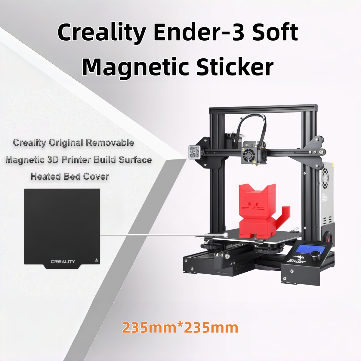 Creality Ender-3 zachte magnet - 3D Printing Ender recensie en prijs