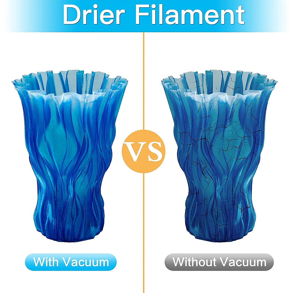 3D Filament Droger Opslag Vacu - 3D Printing Nylon Filament recensie en prijs