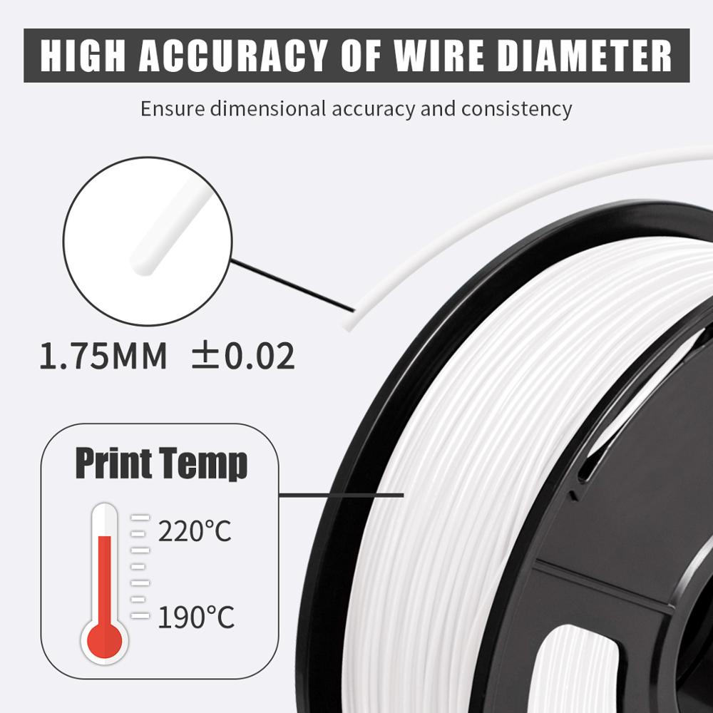 JAYO 5 Rolls PLA/PLA Plus/petg - 3D Printing Nylon Filament recensie en prijs