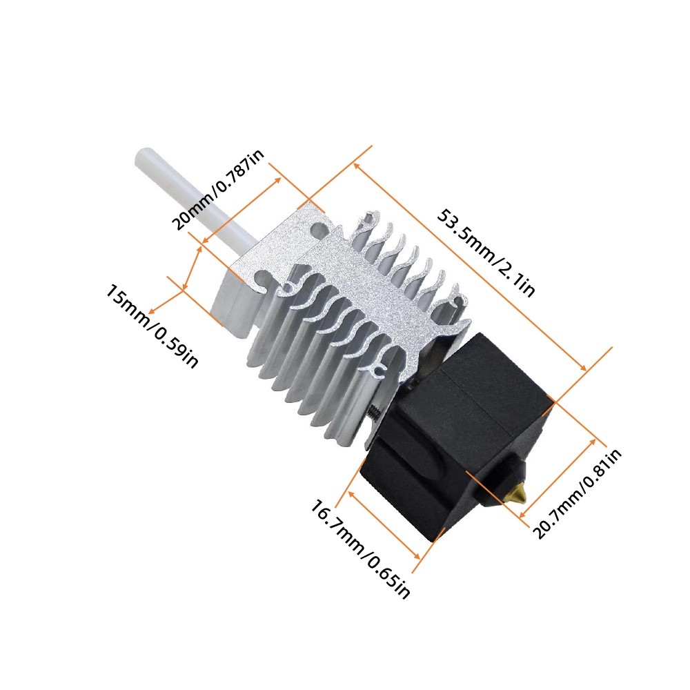 24V 40W Hotend Kit Voor Ender  - 3D Printing Ender recensie en prijs
