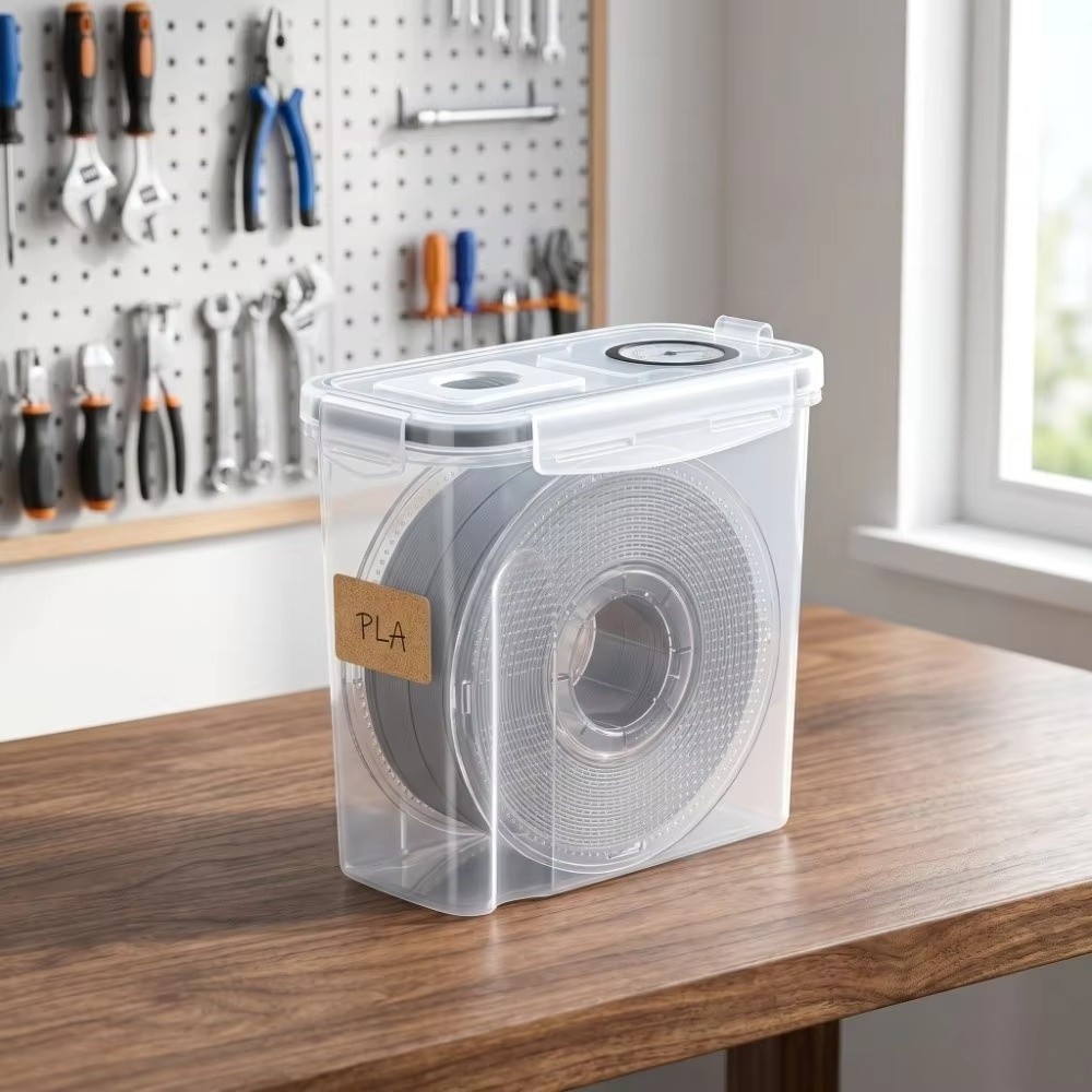 Transparante filamentcontainer - 3D Printing For Medical recensie en prijs