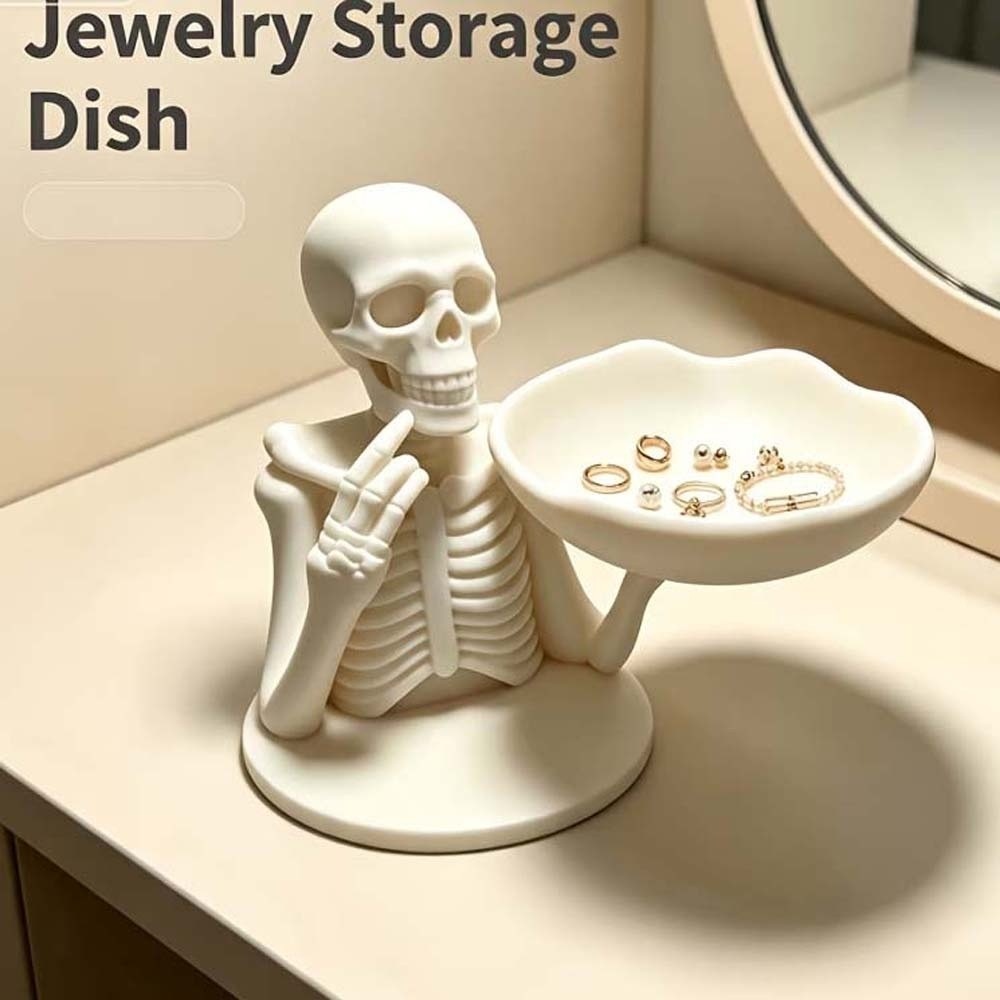 3D-geprinte skelet snoepkom, m - 3D Printing Jewelry recensie en prijs