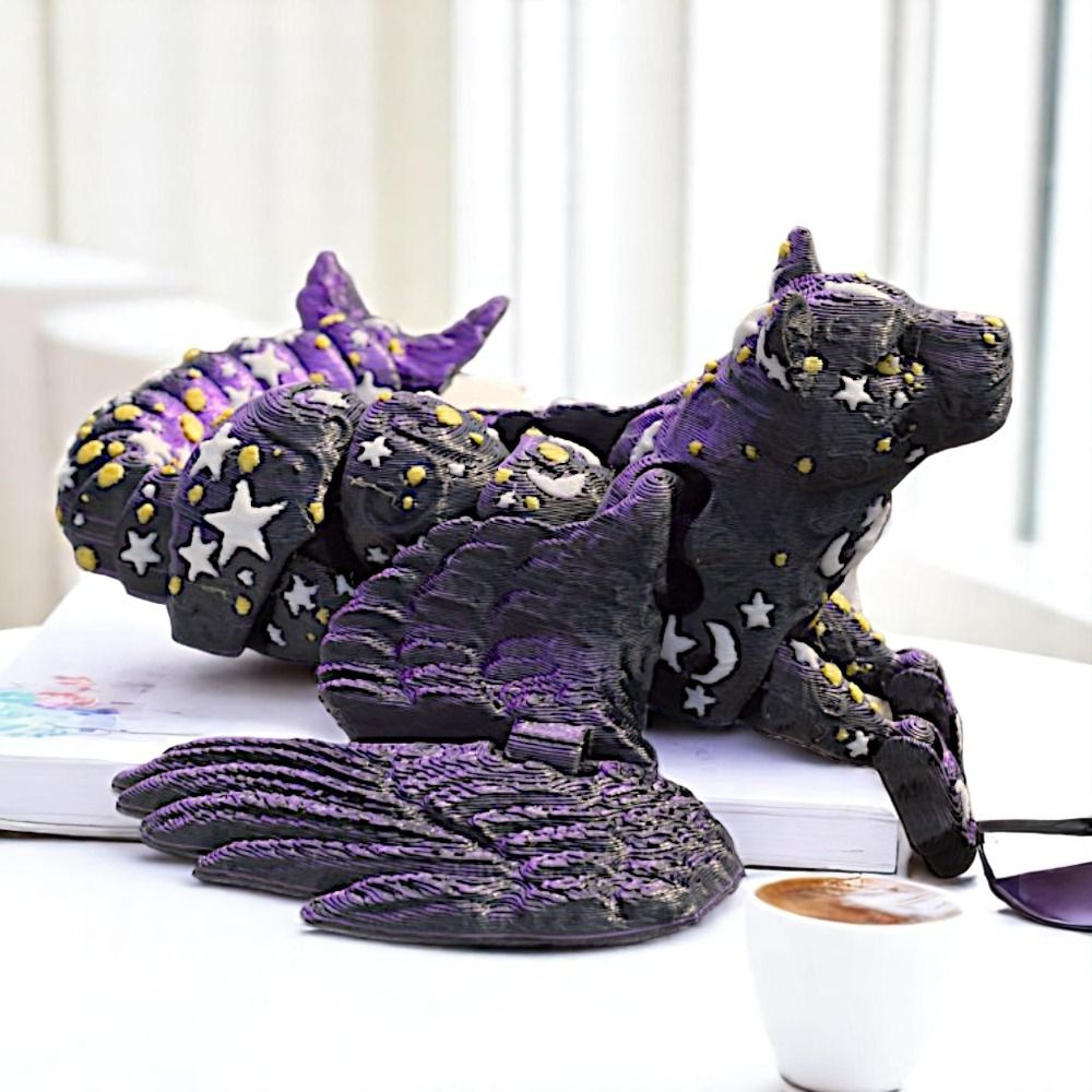 Beweegbare 3D-geprinte leeuw s - 3D Printing Simulator recensie en prijs