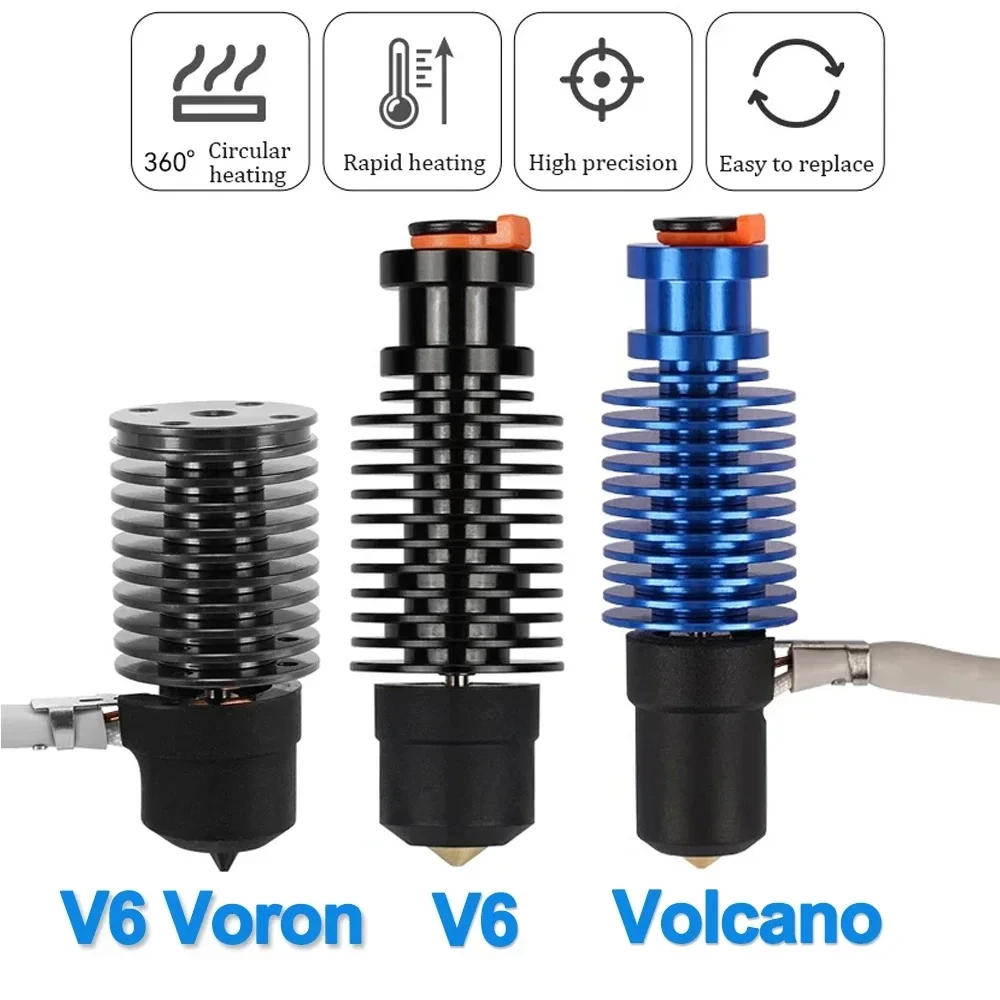 Vulkaan Hotend E3D V6 24 V 50  - 3D Printing Ender recensie en prijs